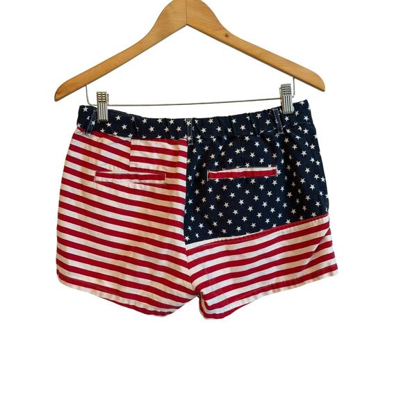 Chubbies Shorts Mens Medium Red White Miss Mericas Stars Stripes Made USA Preppy - Picture 2 of 8